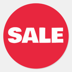 UITVERKOOP STICKER STICKERS KORTING VOOR WINKEL