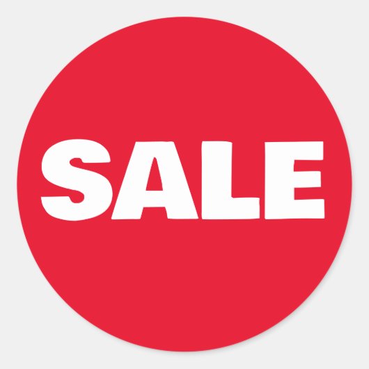 UITVERKOOP STICKER STICKERS KORTING VOOR WINKEL (Voorkant)
