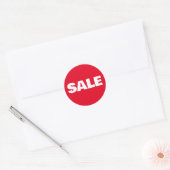 UITVERKOOP STICKER STICKERS KORTING VOOR WINKEL (Envelop)
