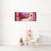 Uitverkoop van Indiase vrouwenmode Saree Spandoek (Insitu)
