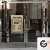 Uitverkoop winkel decor winkeluren grand opening raamsticker (Kantoordeur)