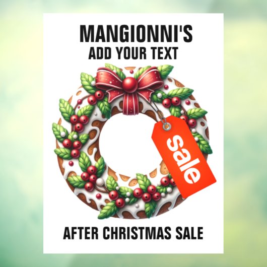 UITVERKOOP WINKELBORD RAAMSTICKER (Vel 3)