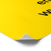 Uitverkoop Zakelijke Poster Vaderdag Geel (Hoek)