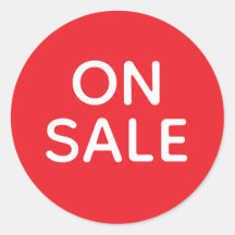 Uitverkoopsticker | Rode Label Promotie