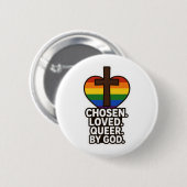 Uitverkoren door God Button (Voorkant /achterkant)