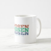 Uitverkoren - Jeremia 1:5 Koffiemok (Voorkant rechts)