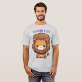 Uitverkoren Koning - Royal Lion T-shirt (Voorkant volledig)