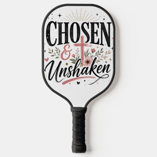 Uitverkoren & Onwankelbare Pickleball Paddle  (Voorkant)