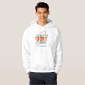 uitvinden, niet imiteren hoodie (Voorkant volledig)