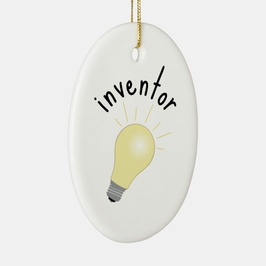 uitvinder keramisch ornament (Rechts)