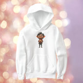 Uitvinder Kerst Elf Meisje Hoodie