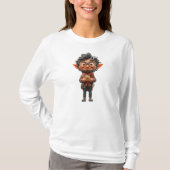 Uitvinder Kerst Elf Vrouwen T-shirt (Voorkant)