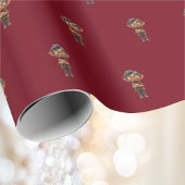 Uitvinder Kerst Elf Wrapping Paper Cadeaupapier