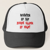Uitvinder Zombie Slayer Trucker Pet (Voorkant)