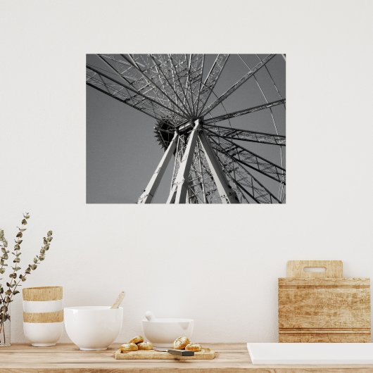 Uitvinding van het wiel poster (Keuken)