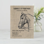 Uitvindingen bij bijtende paarden kaart (Staand voorkant)