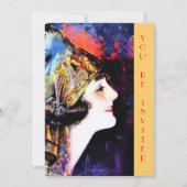 Uitvindingen, martha mansfield, metaalgoud kaart (Voorkant)