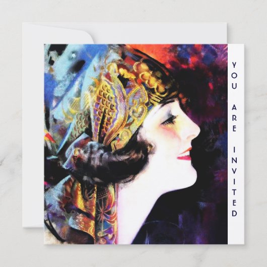 Uitvindingen, martha mansfield, metaalgoud kaart (Voorkant)