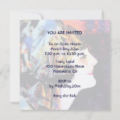 Uitvindingen, martha mansfield, metaalgoud kaart (Achterkant)