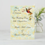  uitvindingen over het huwelijk van Hummingbird Kaart (Staand voorkant)