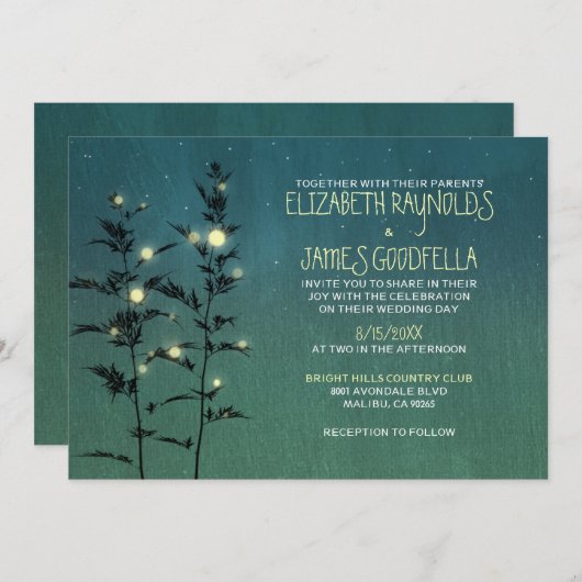  uitvindingen over het huwelijk van tuinen kaart (Voorkant / Achterkant)