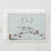  uitvindingen over het huwelijk van vogels kaart (Achterkant)