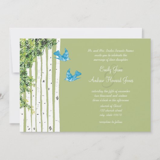 uitvindingen van de vogelvogelboom kaart (Voorkant)