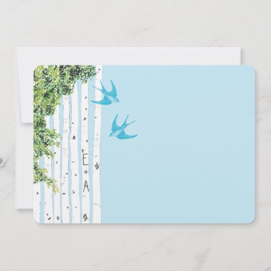  uitvindingen van de vogelvogelboom kaart (Achterkant)