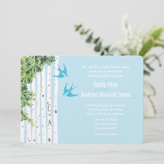 uitvindingen van de vogelvogelboom kaart (Staand voorkant)