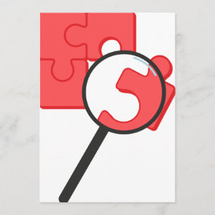 Uitvindingen van puzzelstukjes kaart