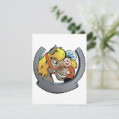 Uitvindingen van Rider en Horse Kaart (Staand voorkant)