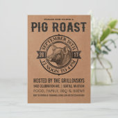  uitvindingen van varkensroast | Boetsenpapier Kaart (Staand voorkant)