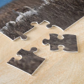 Uitvliegende ganzen legpuzzel (Zijkant)