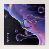 Uitvloeien - AI Fantasy Sci-fi Digitale Kunst Afdr Legpuzzel (Horizontaal)