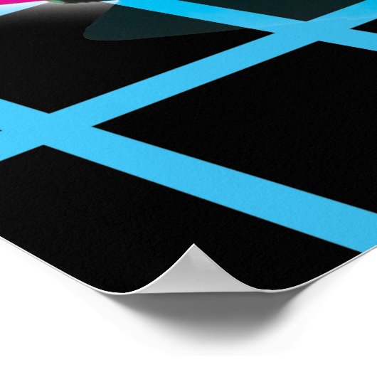 Uitvoer 300 zx poster (Hoek)