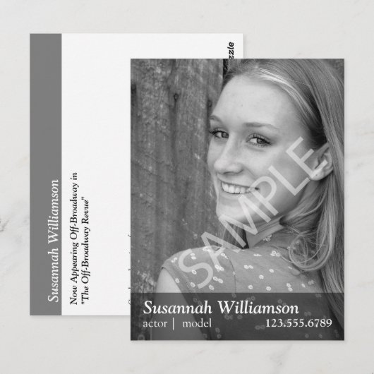 Uitvoerders Promotie Briefkaart (Voorkant / Achterkant)