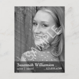 Uitvoerders Promotie Briefkaart