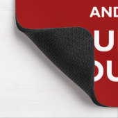 Uitvoeren en rondlopen muismat (Hoek)