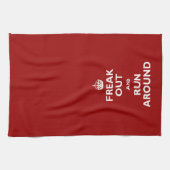 Uitvoeren en rondlopen theedoek (Horizontaal)