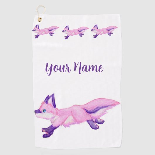 Uitvoeren Golfhanddoek (Voorkant)