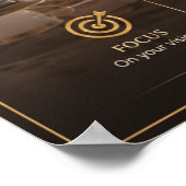 Uitvoeren Met Discipline – Executive Office Poster (Hoek)