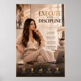 Uitvoeren Met Discipline – Executive Office Poster