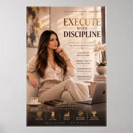 Uitvoeren Met Discipline – Executive Office Poster