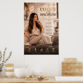 Uitvoeren Met Discipline – Executive Office Poster (Keuken)