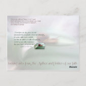 Uitvoeren met duurzaamheid briefkaart (Achterkant)