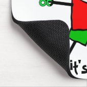 Uitvoeren met schaar muismat (Hoek)