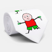 Uitvoeren met schaar stropdas (Opgerold)