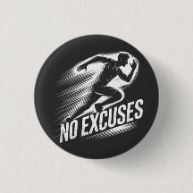 Uitvoeren met vastberadenheid - Geen excuses Butto