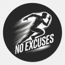 Uitvoeren met vastberadenheid - Geen excuses Stick