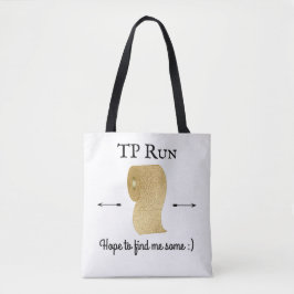 Uitvoeren sociale vervorming tote bag